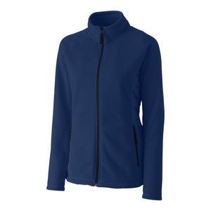 NWT Clique Navy Womens Summit Microfleece Hybrid Full Zip